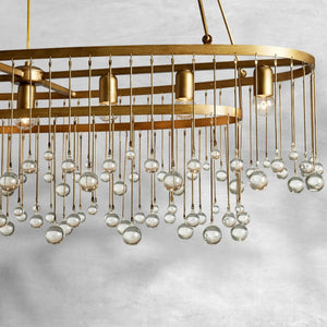 Aubrey 7 Light Oval Chandelier - view 6