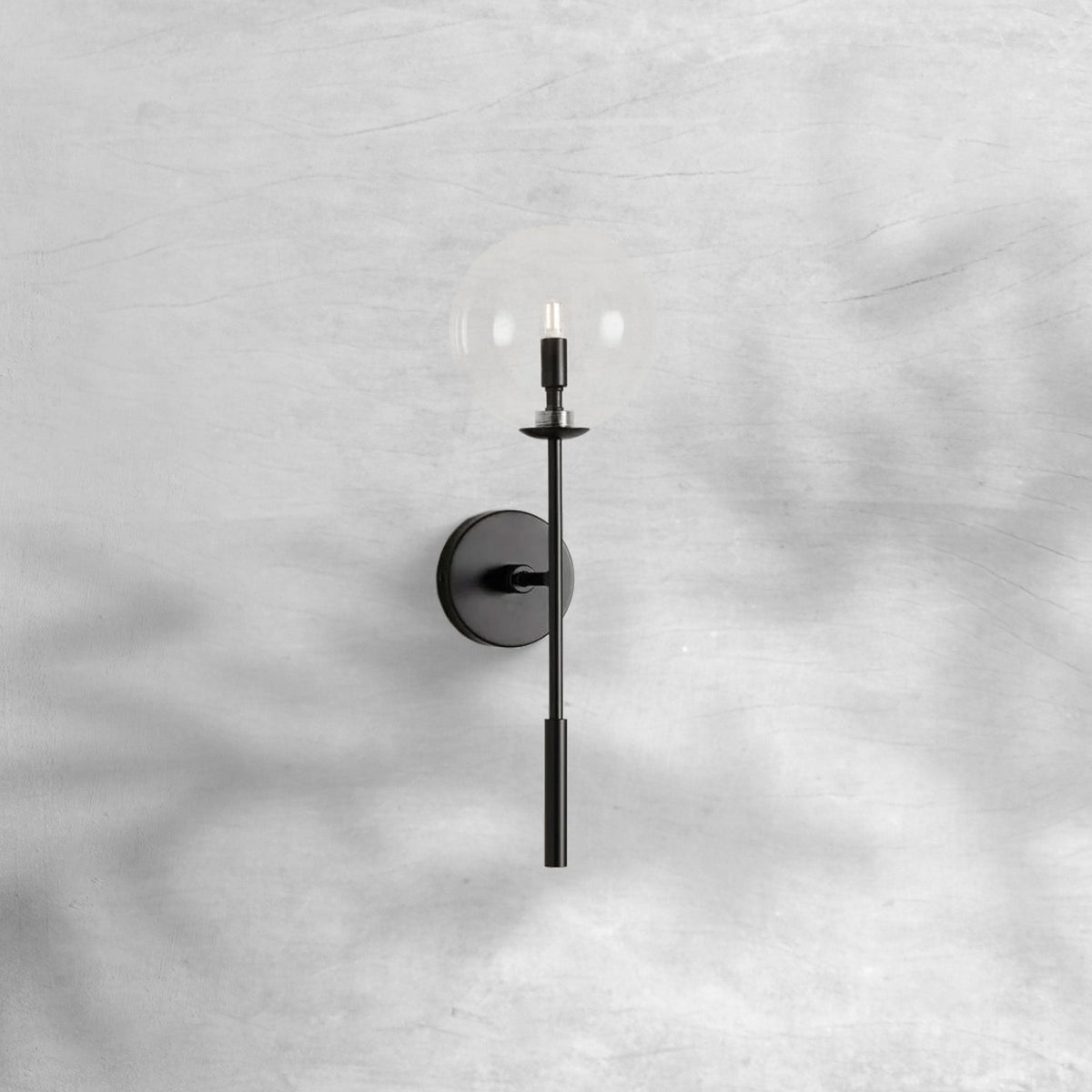 Apollo Glass Ball Wall Sconce - view 6
