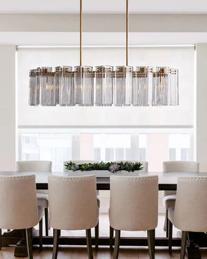 Delsie Oval Chandelier 51''63''72'' - view 3