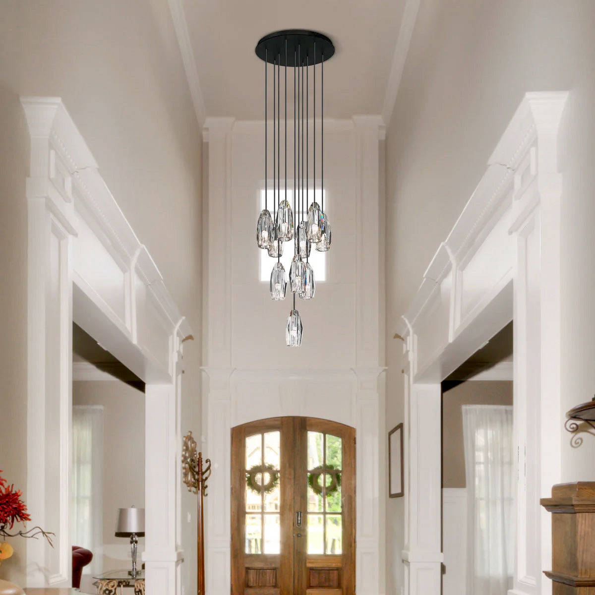 Chapt Circular Chandelier, K9 crystal - view 3
