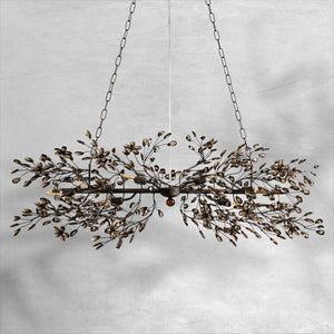 Fiore Linear Chandelier 43"51"68" - view 34