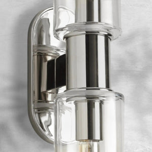 Harlin 2-Light Wall Sconce in Clear - view 9