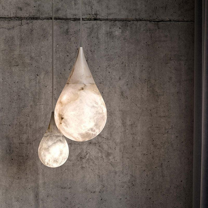 Hailey Alabaster Raine Pendant Lighting, Dining Table Pendant - view 5