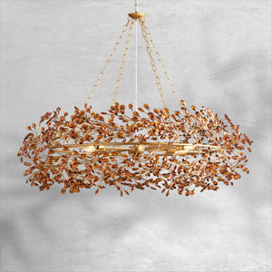 Fiore Crown Chandelier 39" 48" 60" - view 39