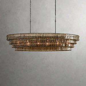 Ghiaccio Oval Chandelier 54''65'' - view 30