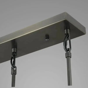 Raindrop Linear Chandelier 3-Light 22" - view 9