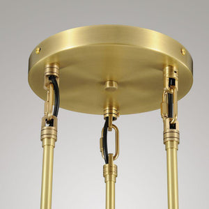 Raindrop 3-Light Rod Round Chandelier - view 11