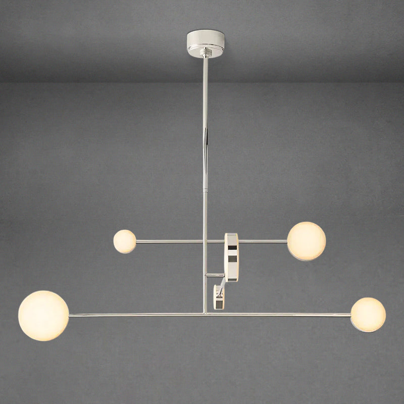 Alaric Mobile Chandelier 46", alabaster - view 3