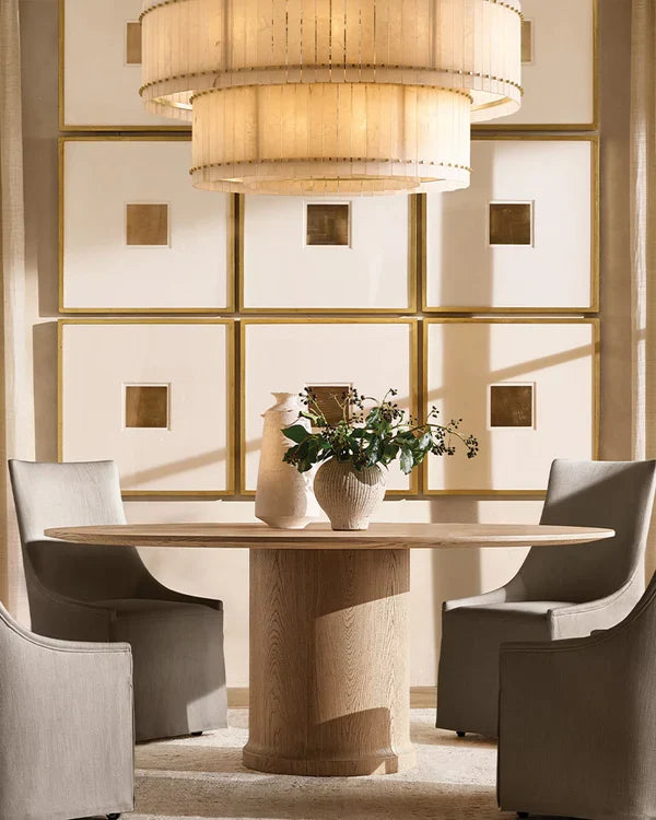 Sienna Marcus Alabaster Round Tiered Chandelier - view 17