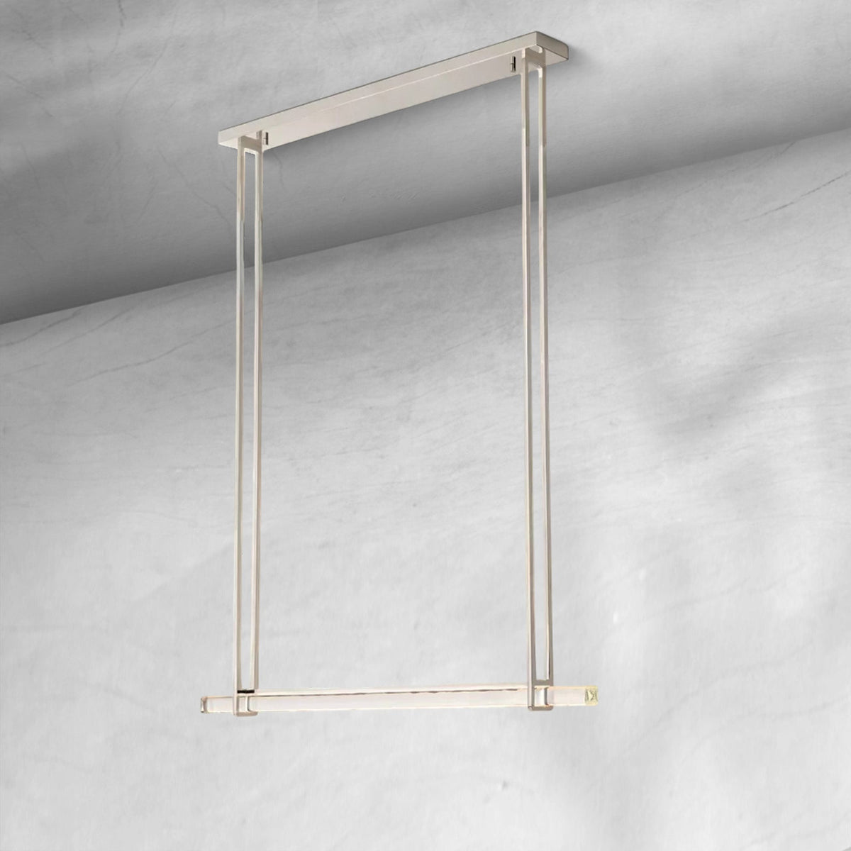 Aureon Crystal Single Bar Linear Chandelier - view 4