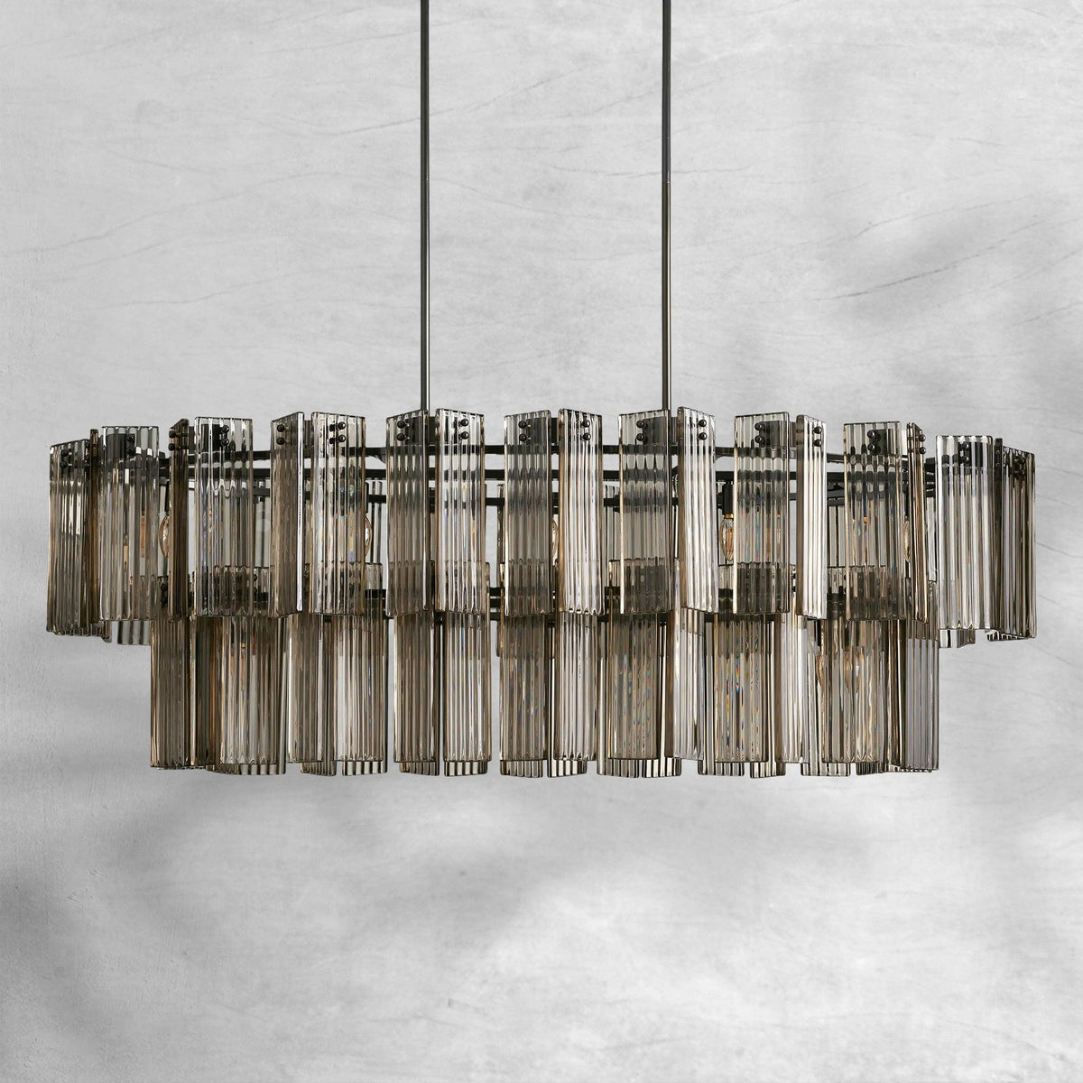 Delsie Oval Chandelier 51''63''72'' - view 37