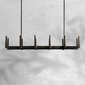 Emmet Linear Chandelier 48''60''72''W - view 5