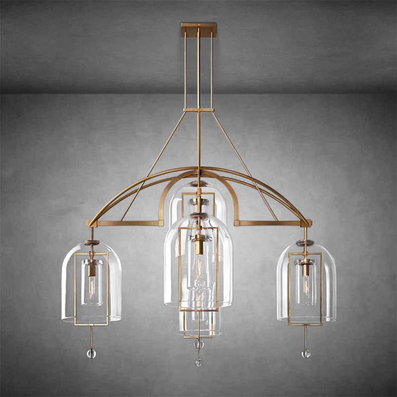 Fable Grand Round Chandelier 73" 5-Lights