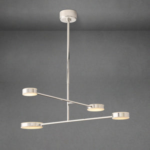 Alaric Mobile Chandelier 36", alabaster - view 6