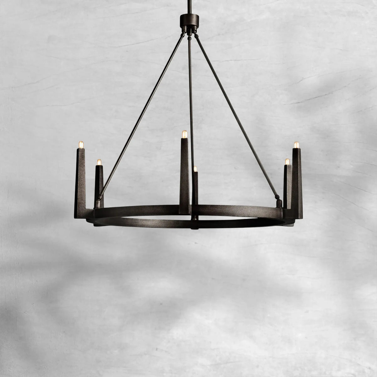 Emmet Round Chandelier 42''54'' - view 12