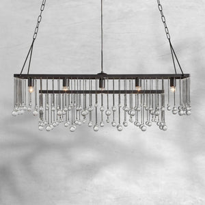 Aubrey Rectangular Chandelier 47''60'' - view 7