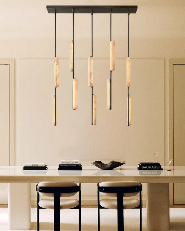 Aureon Alabaster Linear Chandelier - view 7