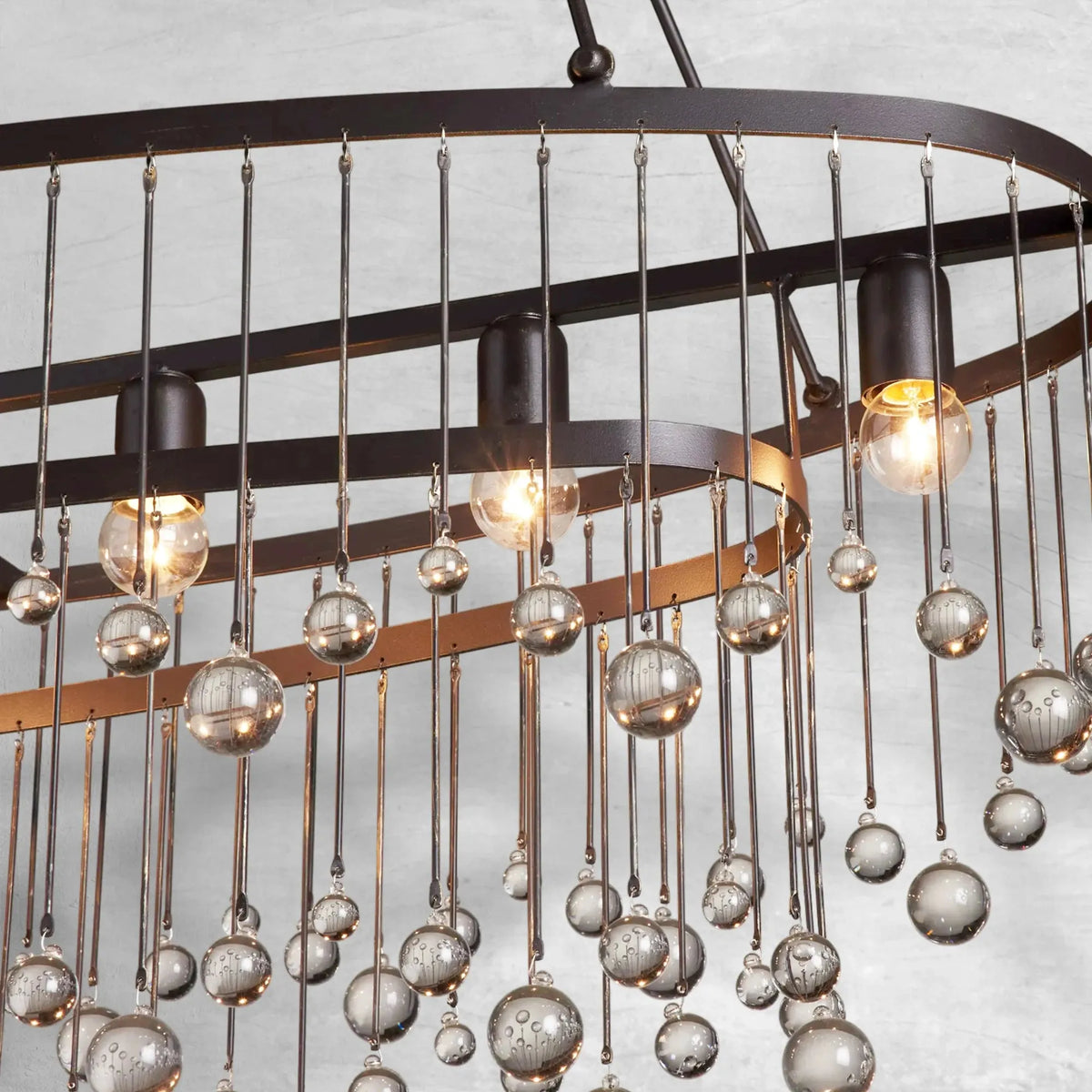Aubrey 7 Light Oval Chandelier - view 8