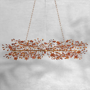 Fiore Linear Chandelier 43"51"68" - view 42