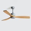 52 Inch Three Oak Blade Quiet Ceiling Fan - Timberline