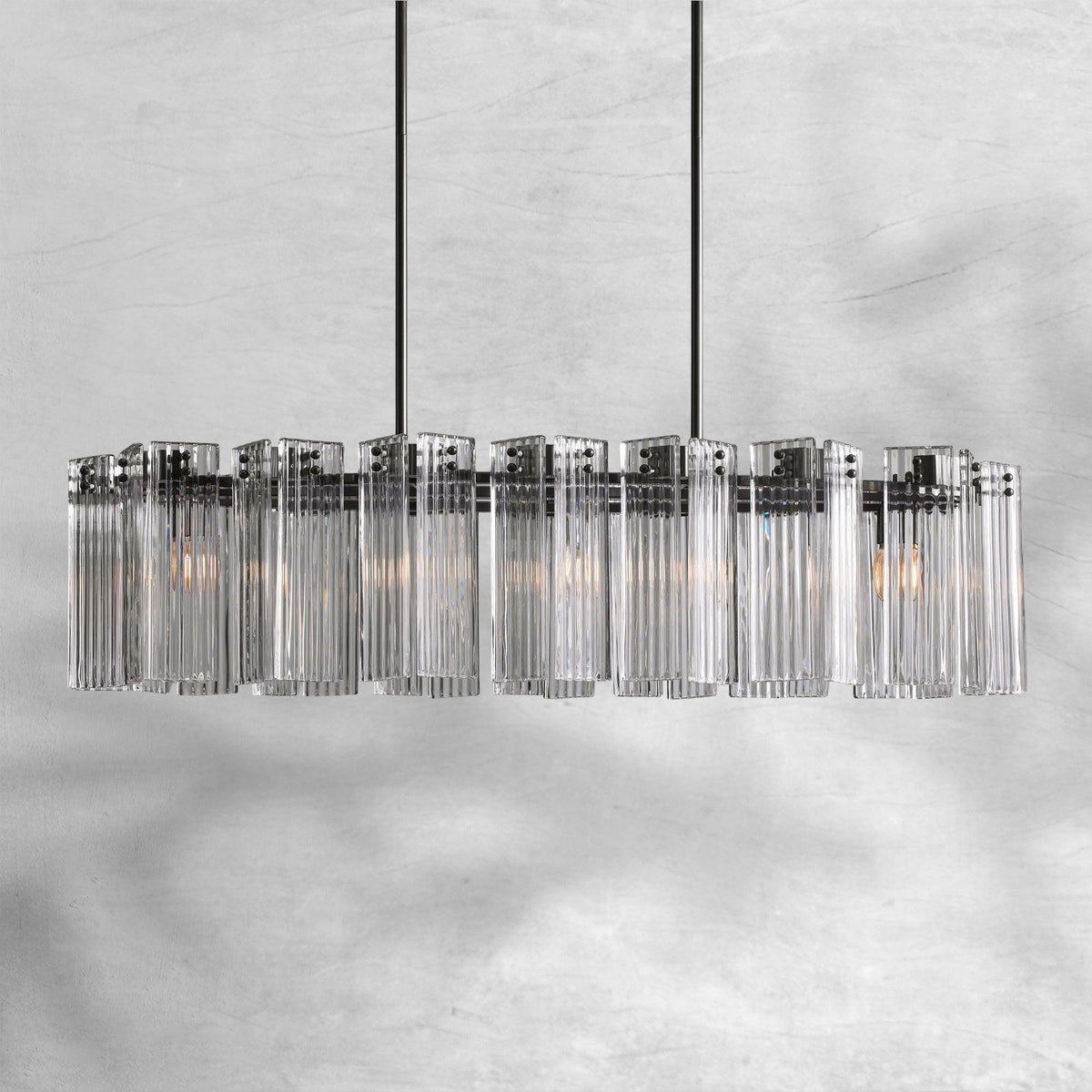 Delsie Oval Chandelier 51''63''72'' - view 28