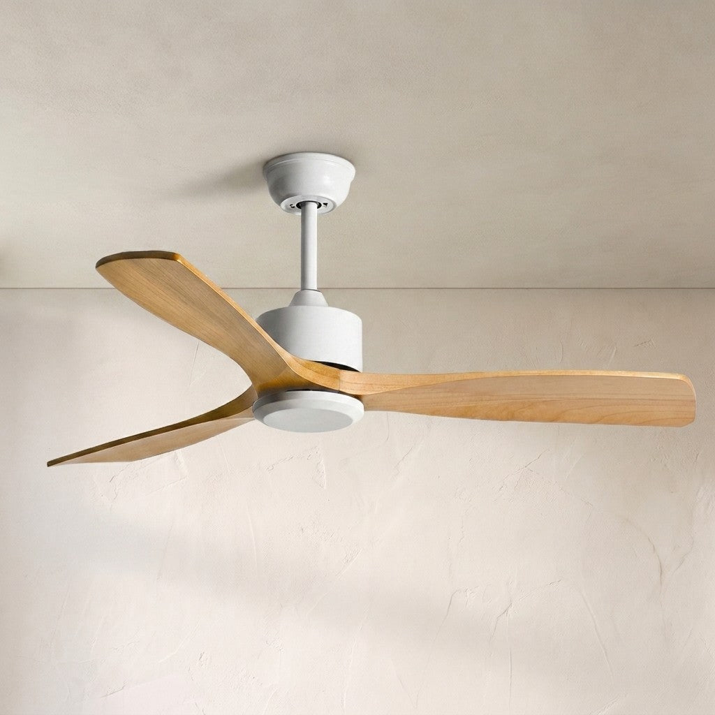 52 Inch Three Oak Blade Quiet Ceiling Fan - Timberline - view 5