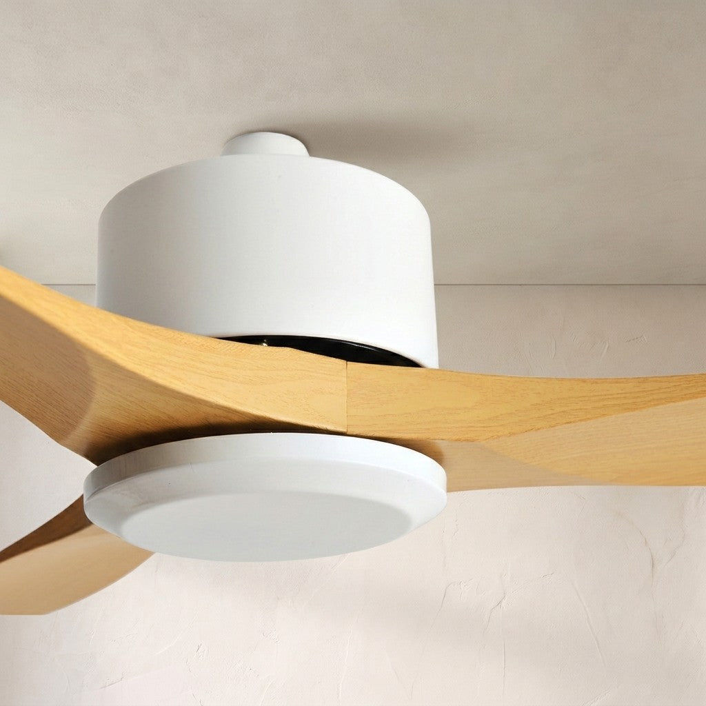52 Inch Three Oak Blade Quiet Ceiling Fan - Timberline - view 6