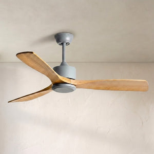 52 Inch Three Oak Blade Quiet Ceiling Fan - Timberline - view 8