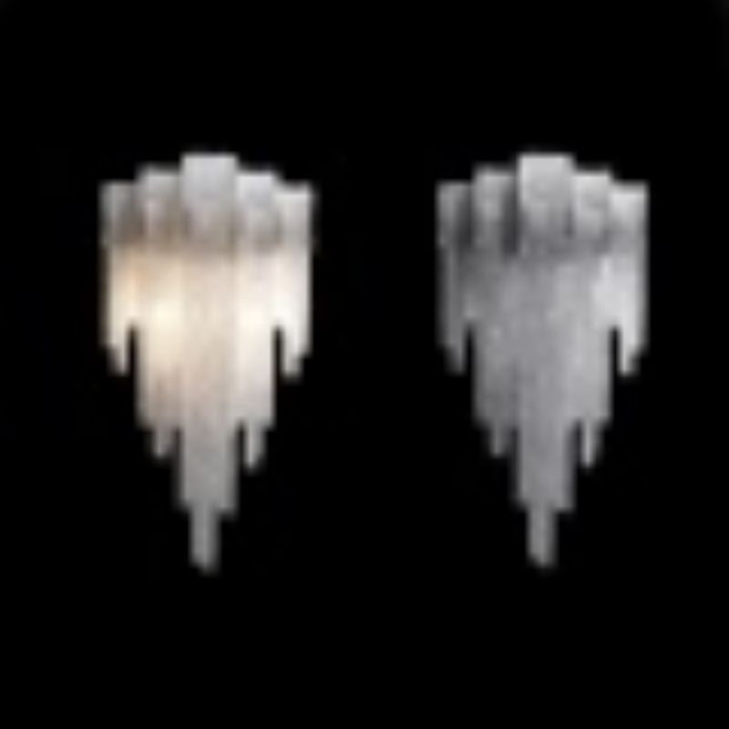 Alisa Plated Aluminum Tassel Wall Sconce, chandelier - view 3