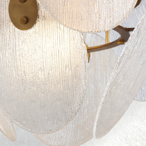 Snow Petal Glass Chandelier - view 4
