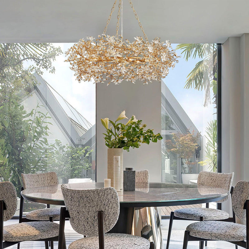 Fiore Crown Chandelier 39 in 48 in 60 in - view 3
