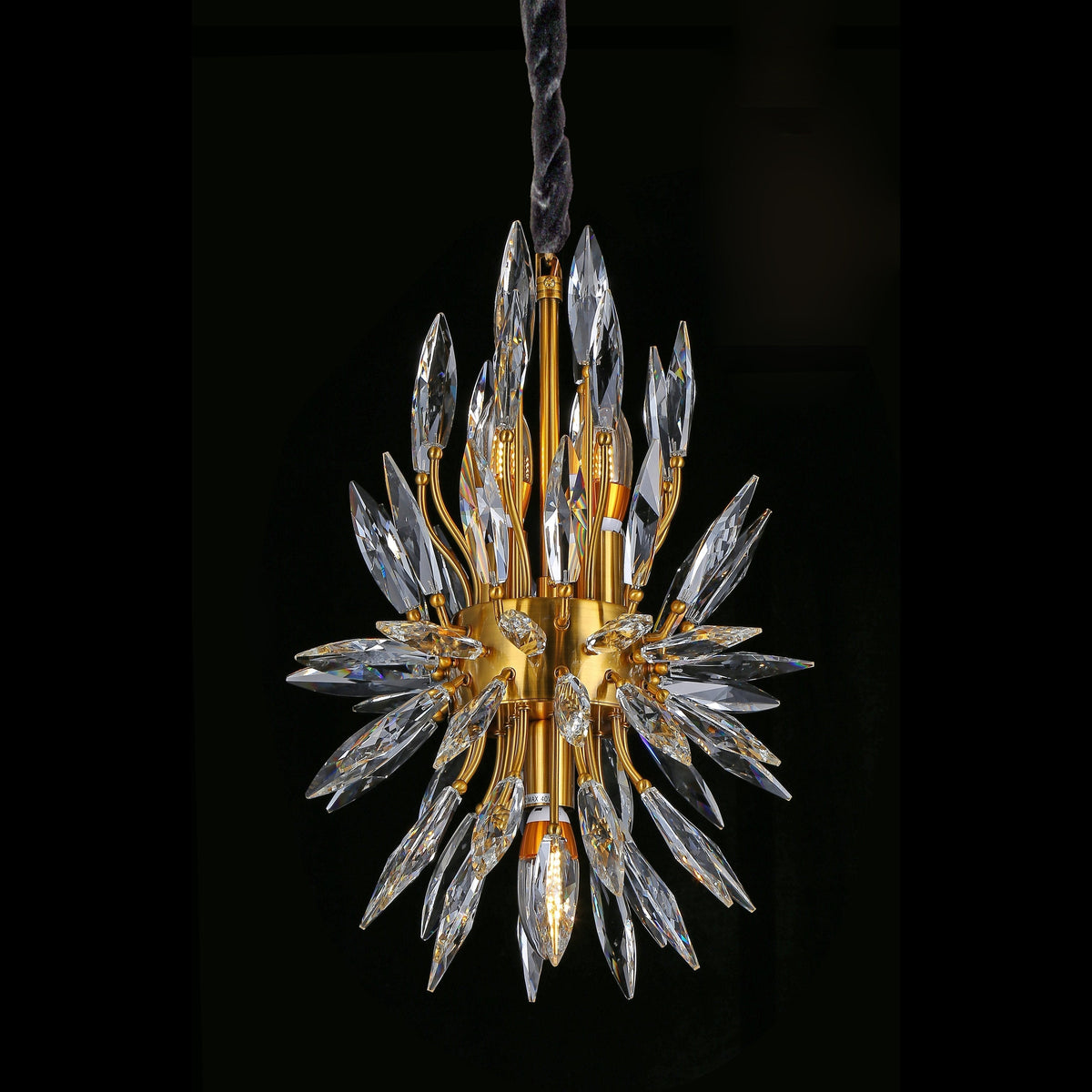 Lily Starburst Crystal Sputnik Chandelier - view 7