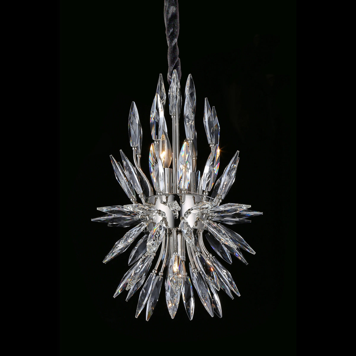 Lily Starburst Crystal Sputnik Chandelier - view 9