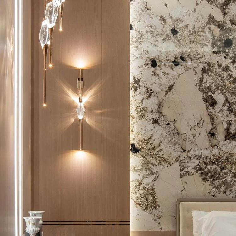 Callista Modern Crystal Linear Wall Sconce, chandelier - view 6