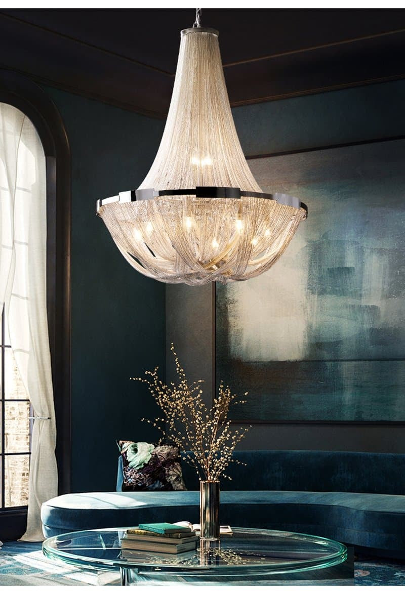 Alisa Plated Luxury Chandelier - view 7