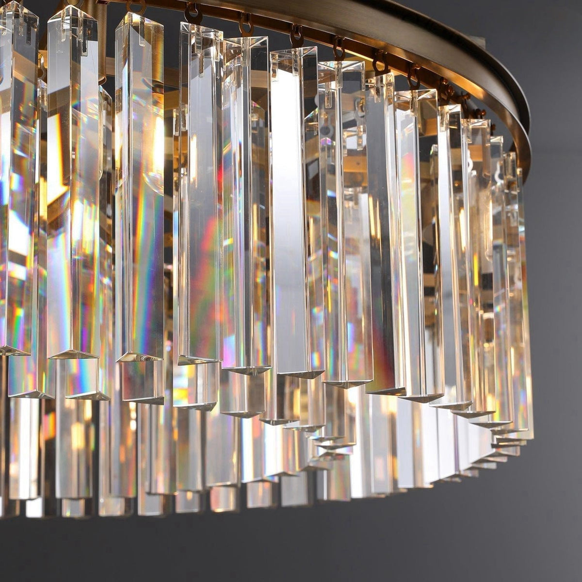 Riel Round Chandelier 43" - view 5