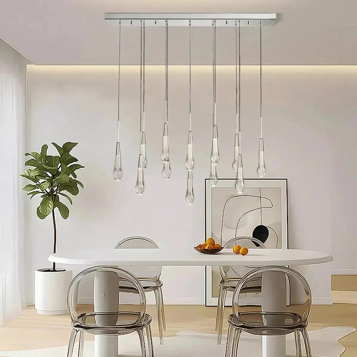 Soltaire Linear Chandelier 37"W - view 16