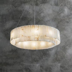 Brendra Alabaster 2-Tier Round Chandelier, two-tier - view 4