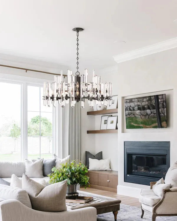Branxton Round Chandelier 36 in - view 13