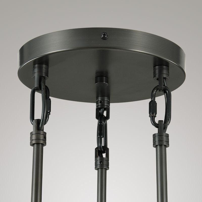 Raindrop 3-Light Rod Round Chandelier - view 10
