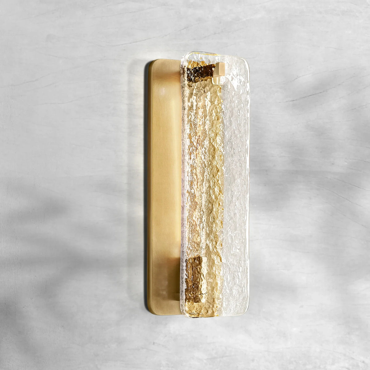 Calame Glass Sconce, wall sconce