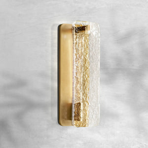 Calame Glass Sconce, wall sconce