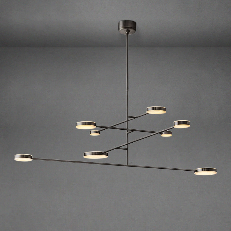 Alaric Mobile Chandelier 60", alabaster - view 6