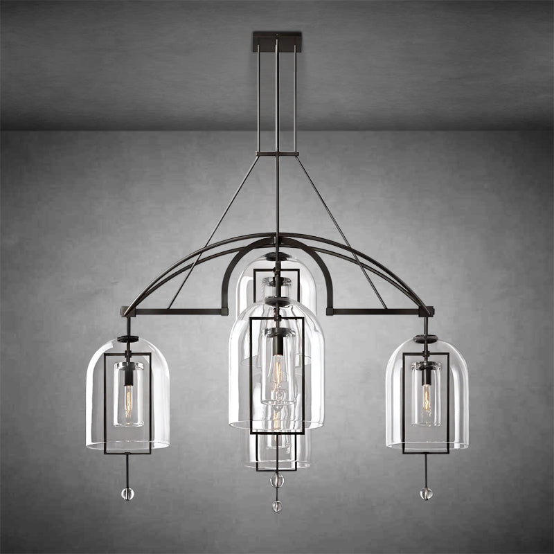 Fable Grand Round Chandelier 73" 5-Lights