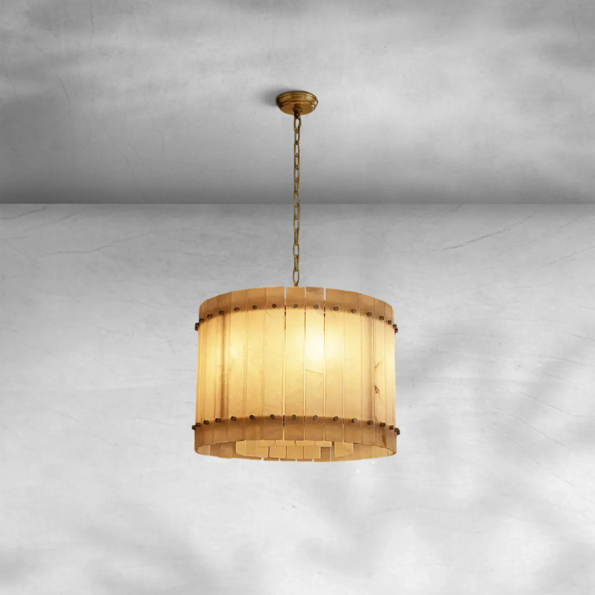 Sienna Marcus Alabaster Round Chandelier - view 15