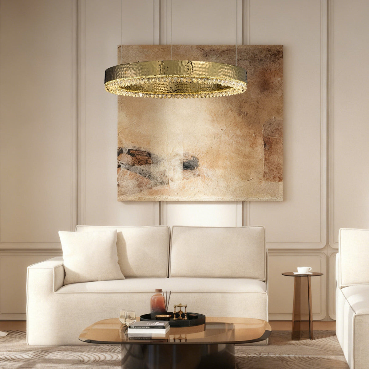 Hudson Crystal Modern Pendant Light - view 10
