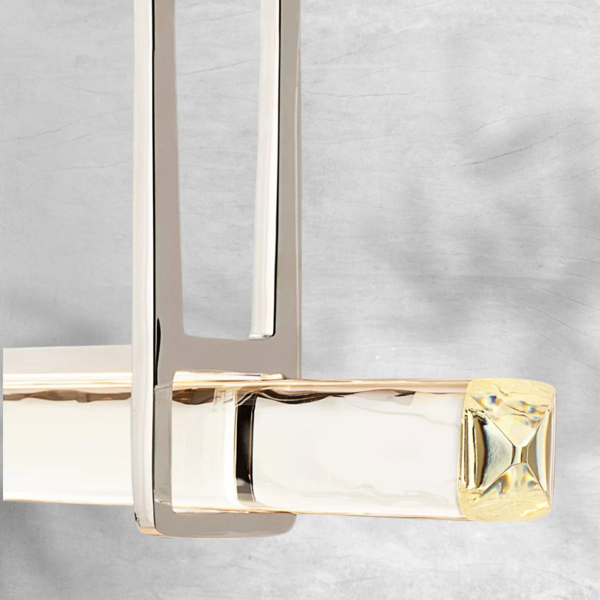 Aureon Crystal Single Bar Linear Chandelier - view 6