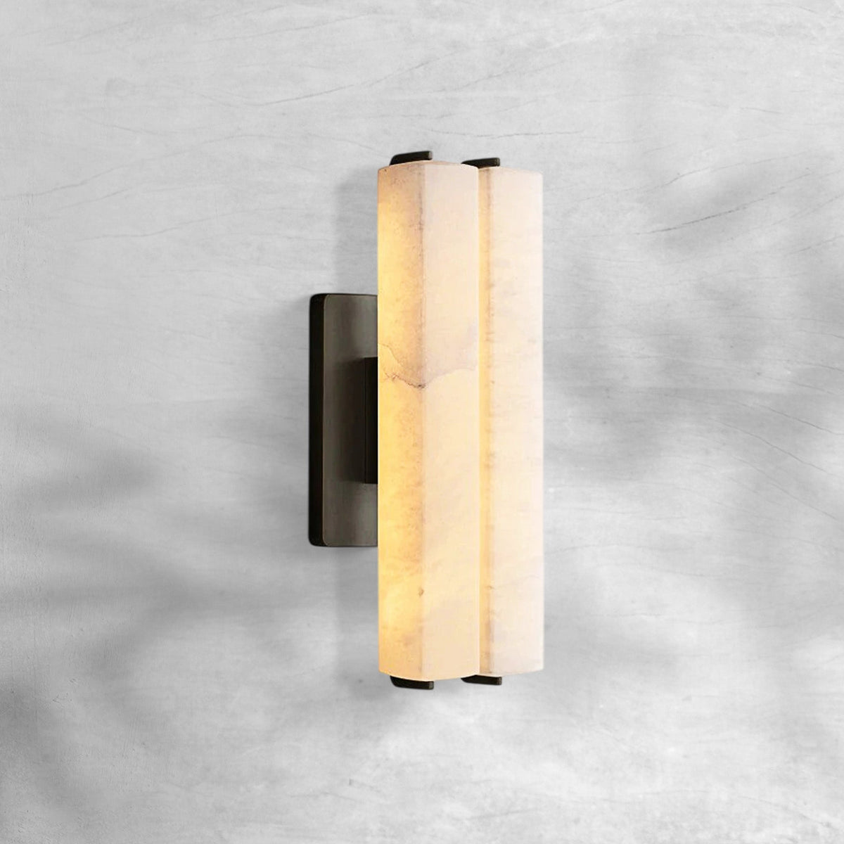 Aureon Alabaster Double Sconce, wall sconce - view 4