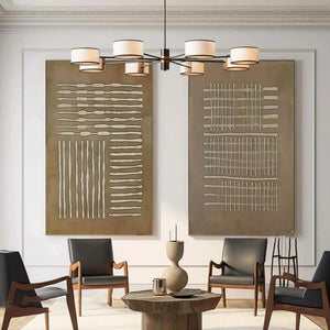 Daphne Round Chandelier 48''60'' - view 3