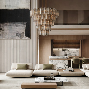 Delsie Round Chandelier 38''48''60'' - view 4